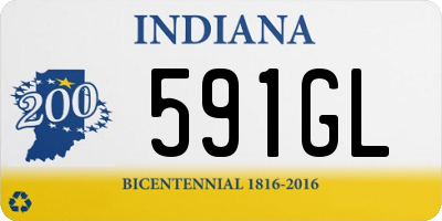 IN license plate 591GL