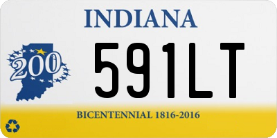 IN license plate 591LT