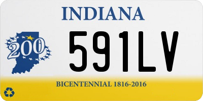 IN license plate 591LV