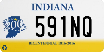 IN license plate 591NQ