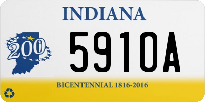 IN license plate 591OA