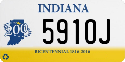 IN license plate 591OJ