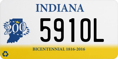 IN license plate 591OL