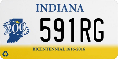 IN license plate 591RG