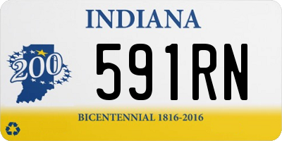 IN license plate 591RN