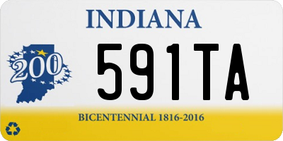 IN license plate 591TA