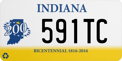 IN license plate 591TC