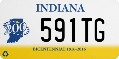 IN license plate 591TG