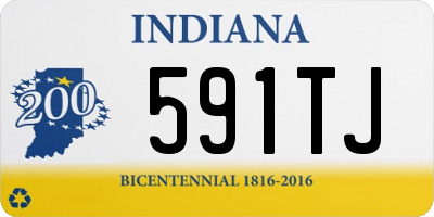 IN license plate 591TJ