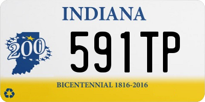 IN license plate 591TP