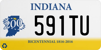 IN license plate 591TU