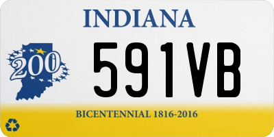 IN license plate 591VB