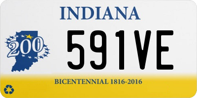 IN license plate 591VE