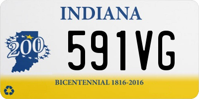IN license plate 591VG