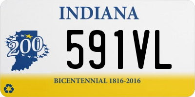 IN license plate 591VL