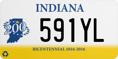 IN license plate 591YL