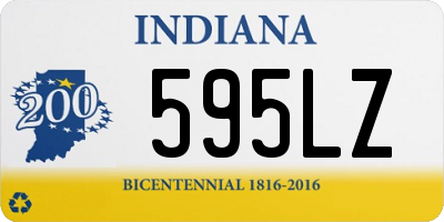 IN license plate 595LZ