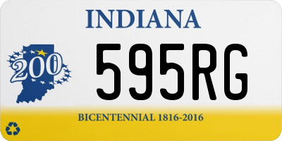 IN license plate 595RG