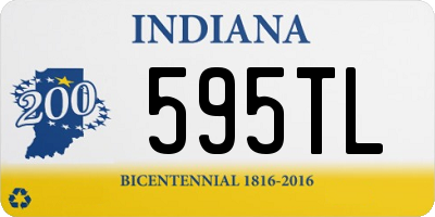 IN license plate 595TL