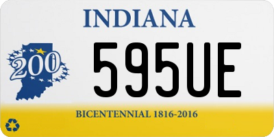 IN license plate 595UE