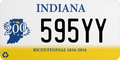 IN license plate 595YY