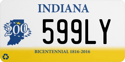 IN license plate 599LY