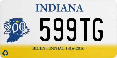 IN license plate 599TG