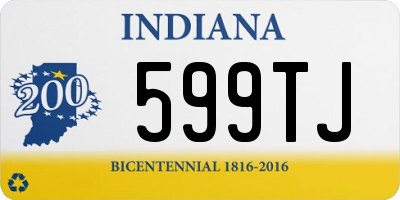 IN license plate 599TJ