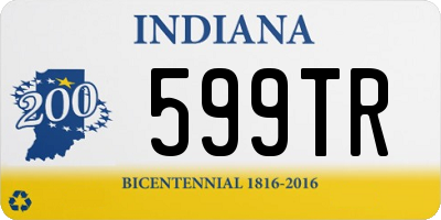 IN license plate 599TR