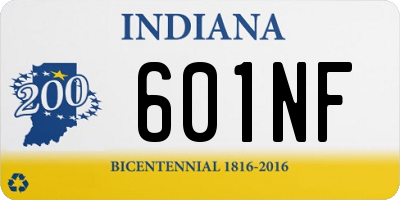 IN license plate 601NF