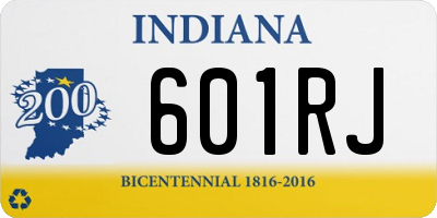 IN license plate 601RJ