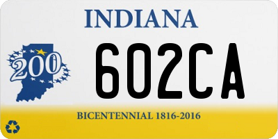 IN license plate 602CA