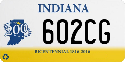 IN license plate 602CG