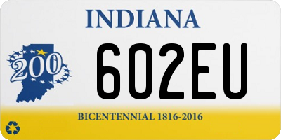 IN license plate 602EU