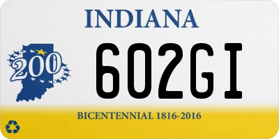 IN license plate 602GI