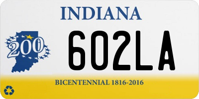 IN license plate 602LA