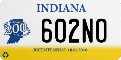 IN license plate 602NO
