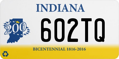 IN license plate 602TQ