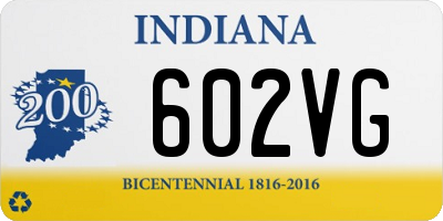 IN license plate 602VG
