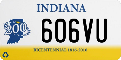 IN license plate 606VU