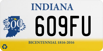 IN license plate 609FU