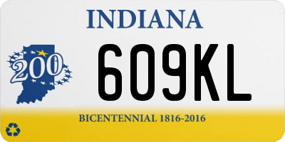 IN license plate 609KL