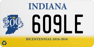 IN license plate 609LE