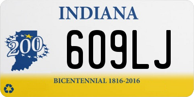 IN license plate 609LJ