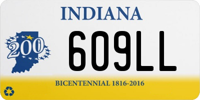 IN license plate 609LL