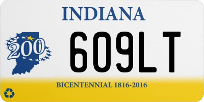 IN license plate 609LT