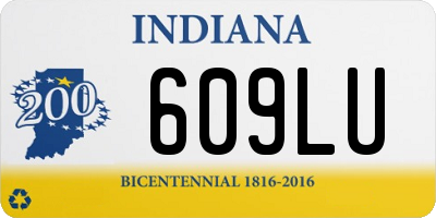 IN license plate 609LU