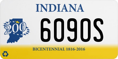 IN license plate 609OS