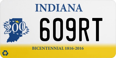 IN license plate 609RT