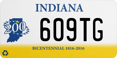 IN license plate 609TG